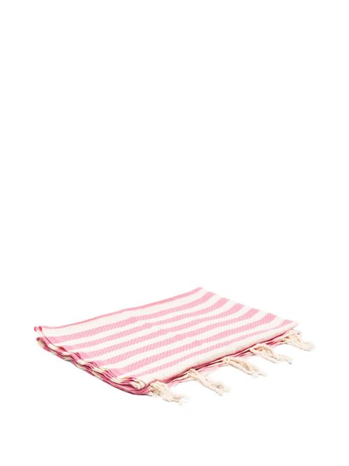 Telo mare bambino MC2 Saint Barth bianco e rosa MC2 SAINT BARTH Kids | FOUTAS N00640L